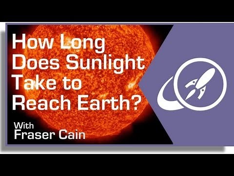 How Long Does It Take Sunlight to Reach Earth?