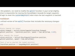How to Repeat the Movement of a GameObject in Unity with Waypoints