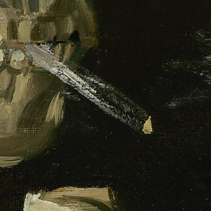 What do you think: is this a juvenile joke, or a serious message? 🌻 Vincent van Gogh, Head of a Skeleton with a Burning Cigarette (1886) | Van Gogh Museum