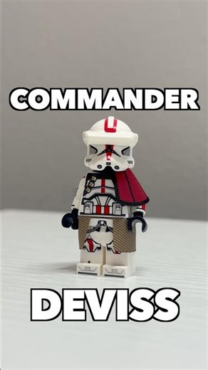 Custom LEGO Spotlight 106 - GCC Commander DEVISS! #starwars #lego #legostarwars