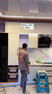 7.9K views · 569 reactions | New 12x10 kitchen cabinets design #trendingreels #trending #wood #woodworker #instagram #instagood #interiordesign #wooddesign #woodcarving #trendingsongs | interior for you | Facebook