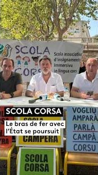 Scola Corsa: The standoff with the State continues