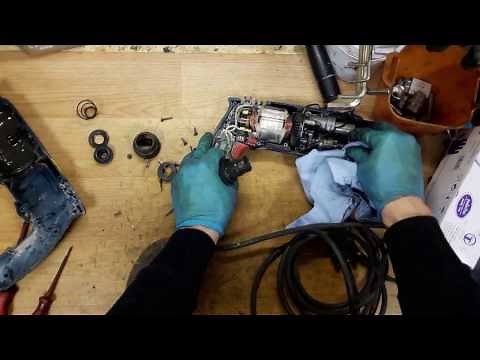 How to disassemble and find problem in Bosch GBH 2-18 RE hammer drill