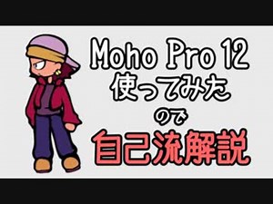 MohoPro12使ってみたので自己流解説