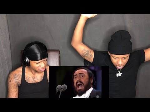 Hip Hop Heads first time hearing Opera Luciano Pavarotti - Nessun Dorma REACTION