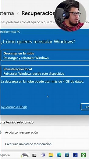 Restablecer #pc a estado de fabrica Sin Perder Archivos #windows #laptop #configuración #windows11