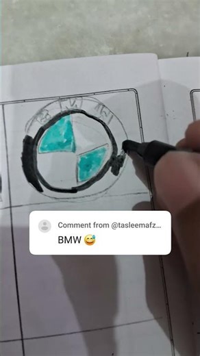 BMW logo | drawing every logo pt-5
