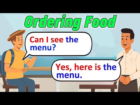 How to Order Food in English | Restaurant Conversation Practice for Beginners