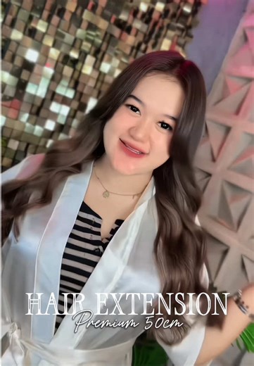 Hair Extension Premium 50cm di Strawberry Salon Tasik