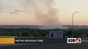 Crews establish containment line around bosque fire in South Valley