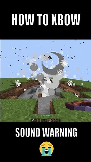 How to xbow for dummies #minecraft
