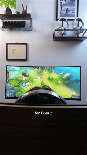 Titan Army C34A1R+ 34" 200Hz Curved Gaming Monitor Review - Solid for triple a games! #monitor #fyp