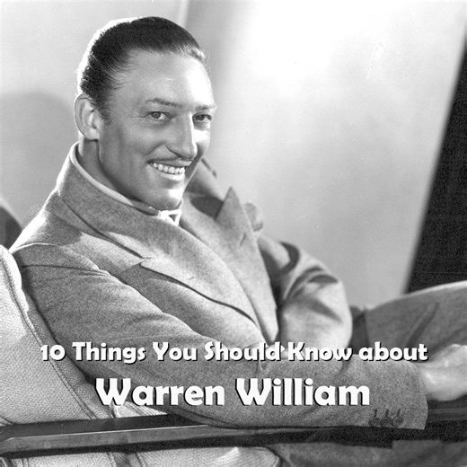 Here are 10 things you should know about Warren William, born 131 years ago today. He enjoyed success in the theatre, pictures and radio and was the go-to actor to portray scoundrels in the pre-code era. | Cladrite Radio