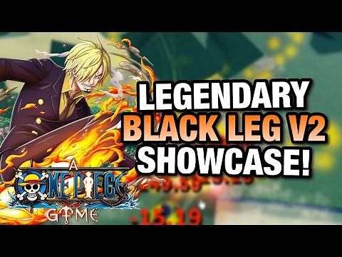 [AOPG] HOW TO GET BLACK LEG V2 AND FULL SHOWCASE! A One Piece Game | Roblox