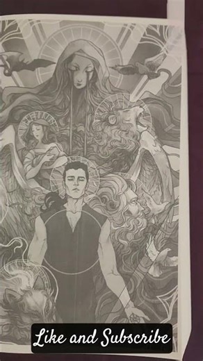 Books with art within the book, simply perfect. #artwork #vampire #booktok #books