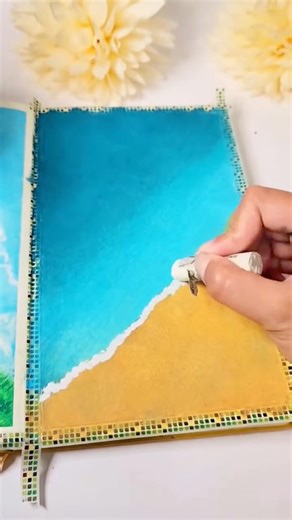 182K views · 1.2K reactions | Waves #art #ocean #softoilpastels | Sabrina's Artistry | Facebook
