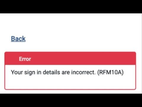 How To Resolve MyGov Error Code RFM10A?