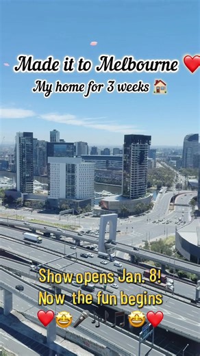 Made it Melbourne and now it’s showtime! Rehearsals in full swing and show opens January 8! @Legends in Concert #tribute #dolly #show #2026