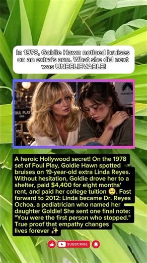 Goldie Hawn Saw the BRUISES in 1978... What She Did Next Saved a Life! 🚨