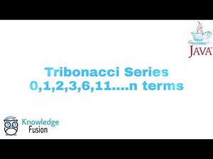 Tribonacci Series using JAVA Programming | ICSE
