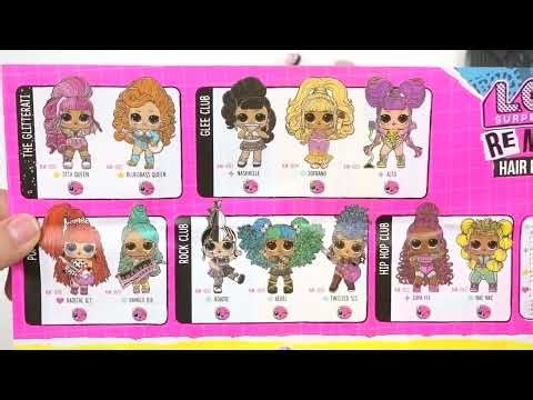 FIRST Unboxing! NEW LOL Surprise Remix Hairflip & OMG 🎤✨
