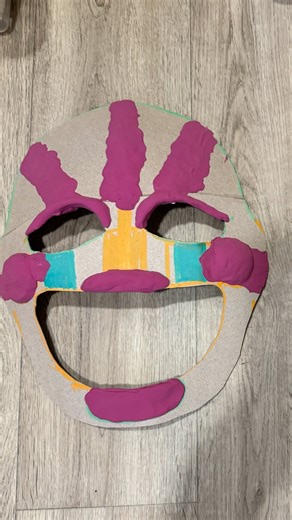 Making the puppet mask from #fnaf ￼