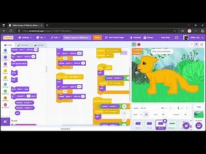 Creating a Warrior cats game on Scratch! - Part 1