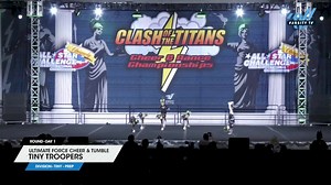 Ultimate Force Cheer & Tumble - Tiny Troopers [2024 L1.1 Tiny - PREP Day 1] 2024 ASC Clash of the Titans Schaumburg & CSG Dance Grand Nationals