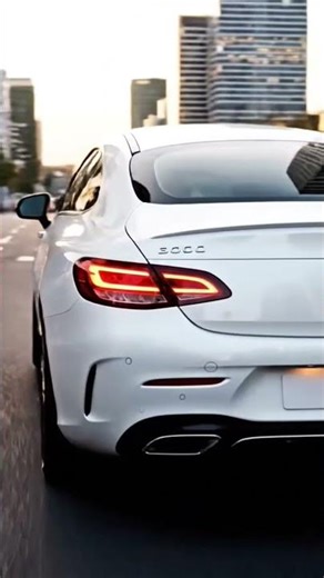 Mercedes C300 4Matic Coupe | Elegance & Performance in White Pearl 🚘🤍 | #youtube #mercedes