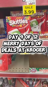 It's Day 9 of 12 of our Merry Days of Deals at Kroger!! ➡️Type DEAL in the comments and I'll send this to your inbox! https://www.krogerkrazy.com/day-9-of-12-merry-day-of-deals-at-kroger/ | Kroger Krazy