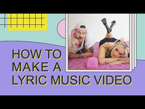 How to Make a Lyric Video | Motion Graphics and Editing Tutorial