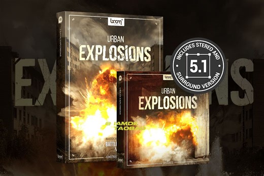 1745组真实城市建筑电影爆炸冲击噼啪音效素材 Boom Library Urban Explosions Bundle