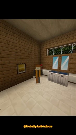 How to make mirrors in Minecraft! #minecraftbuilding #tutorial #minecraft #minecrafttutorial