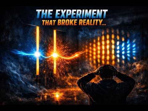 The Experiment That Broke Reality (Double-Slit Explained)