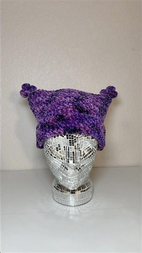 Crocheting a Chowder Beanie! Softest yarn ever! #crochettutorial #crochetbeanie #crochethat
