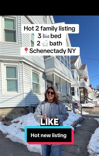 Looking for a property that can help pay your mortgage? Let me show you this two-family in Schenectady. #fyp #guyanesetiktok🇬🇾 #schenectadyny #queensny #multifamily @GumaniUnlimited @_lucas_gtj_