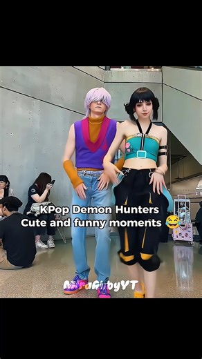 KPop Demon Hunters cute and funny moments 😂 pt84 #kpdh #kpop #kpopdemonhunters #cosplay #rumi #jinu