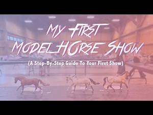 My First Model Horse Show: A Step-By-Step Guide To Your First Show