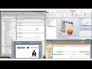 DEMO - Complete virtual commissioning between RobotStudio 2025 Tia Portal PLC 1500 with HMI and S...