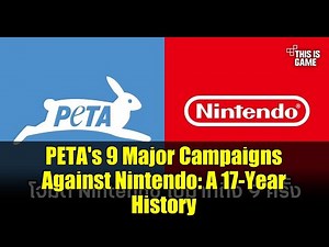 PETA's 9 Major Campaigns Against Nintendo: A 17-Year History