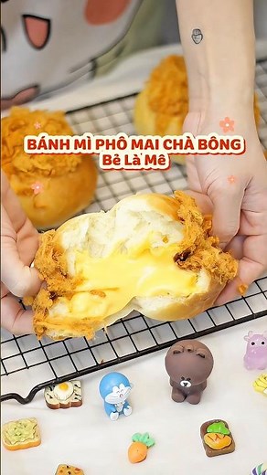 Pork floss and melted cheese bread 🧀
