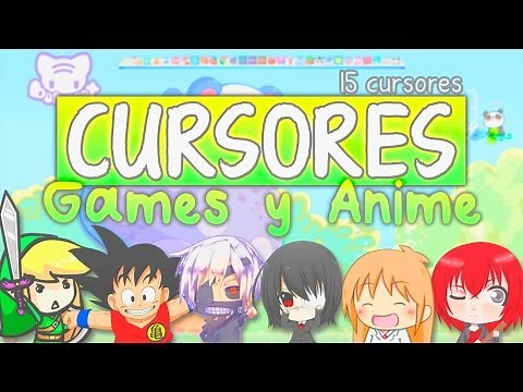 Cursores Anime & Games ~ NUEVOS
