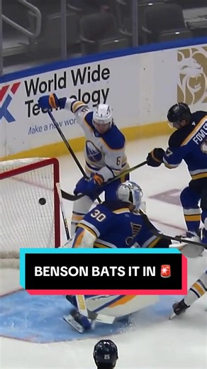 Zach Benson with the hockey version of a home run 😮‍💨 #NHL #hockey #sports #BuffaloSabres #ZachBenson