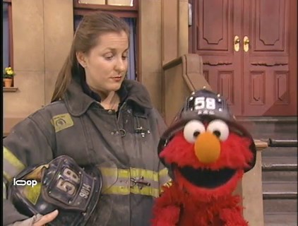 Sesame Street Home Video Visits the Firehouse (Video 1990)