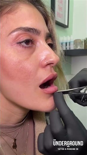 Labret piercing 💎