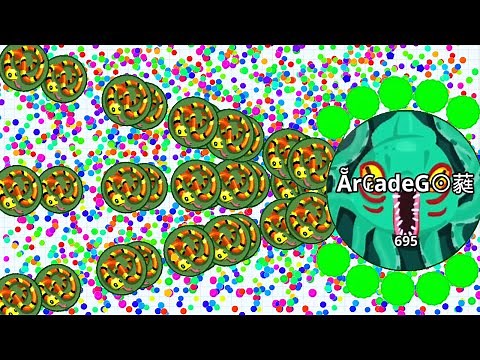 Agar.io Solo Dominating The Server Intense Battle! (Agario Best Moments)