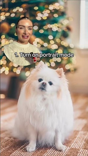 How to blur the background of your photo! The bokeh effect 🎄🫶📲