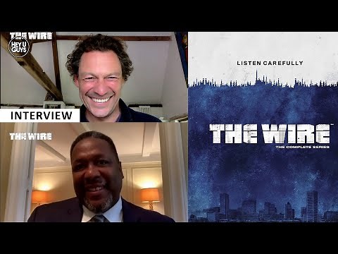 The Wire - Dominic West & Wendell Pierce on the cast's unique bond & the show's 20th Anniversary