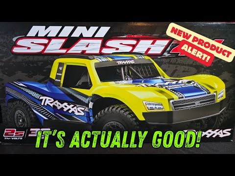The *NEW* Traxxas Mini Slash is GOOD #rc #traxxas #rccar