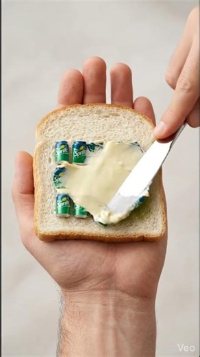 Satisfying Mini Sprite Cans on Bread 🥤🍞 Oddly Satisfying ASMR #shorts